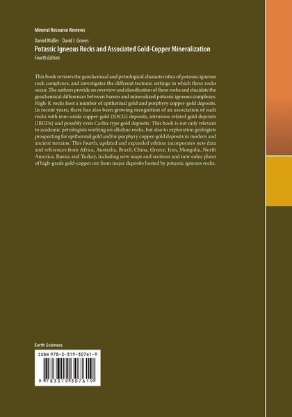 Produktbild: Potassic Igneous Rocks and Associated Gold-Copper Mineralization