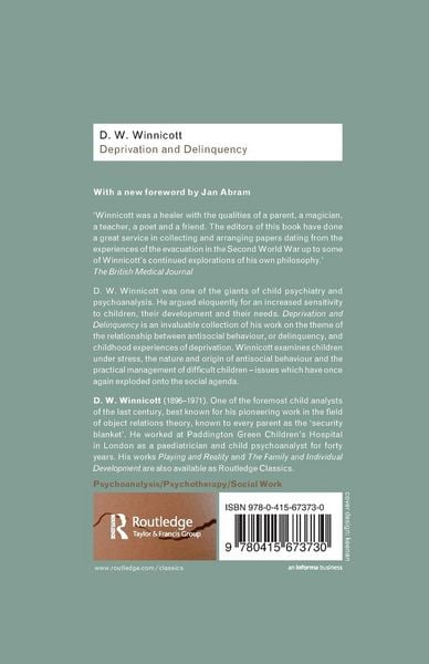 Produktbild: Deprivation and Delinquency