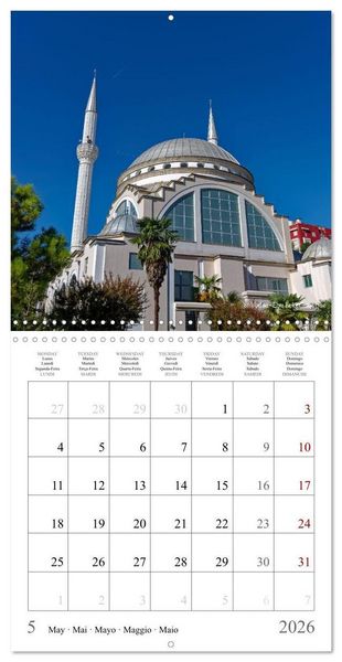 Produktbild: Albania - The Unknown beauty (Wall Calendar 2026 12 &times; 12 Inch) CALVENDO 12 Month Wall Calendar