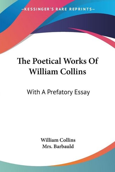 Produktbild: The Poetical Works Of William Collins