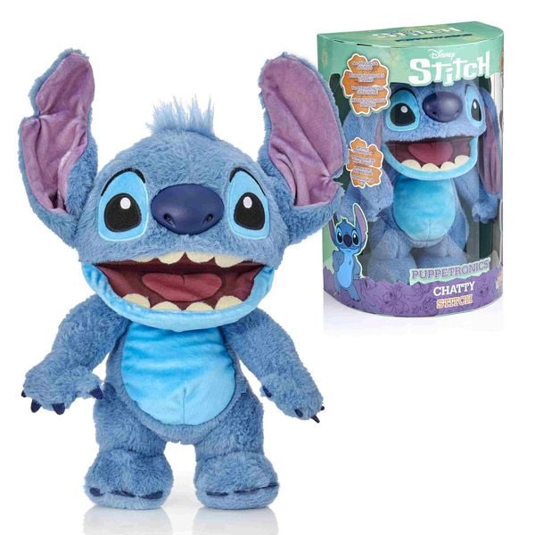 Produktbild: Disney Real FX Chatty Stitch Puppe, Handpuppe