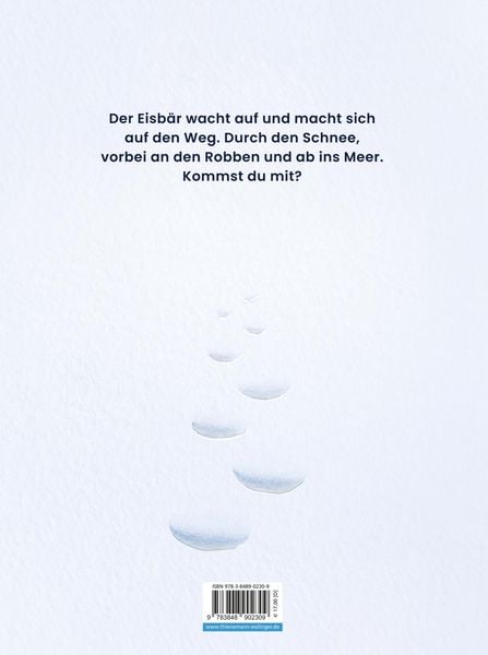 Produktbild: Ein Eisb&auml;r im Schnee