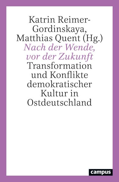 Produktbild: Nach der Wende, vor der Zukunft