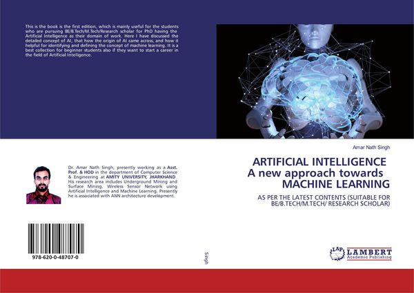 Produktbild: ARTIFICIAL INTELLIGENCE A new approach towards MACHINE LEARNING