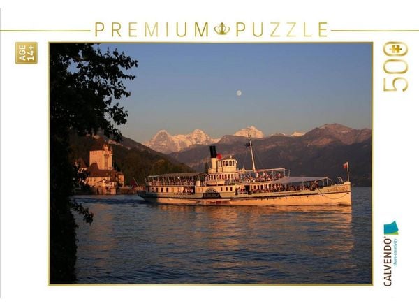 CALVENDO Puzzle Thunersee, Berner Oberland, Schweiz | 500 Teile Lege-Größe 48 × 36 cm Foto-Puzzle für Erwachsene
