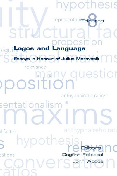 Produktbild: Logos and Language. Essays in Honour of Julius Moravcsik