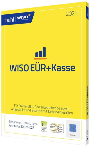WISO EÜR+Kasse 2023