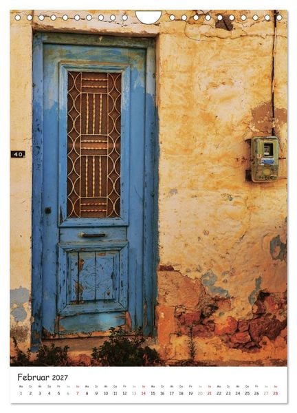 Produktbild: Kreta, deine T&uuml;ren (Wandkalender 2027 DIN A4 hoch), CALVENDO Monatskalender
