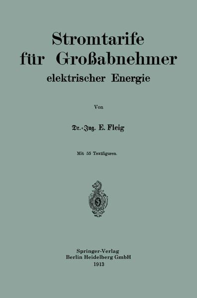 Produktbild: Stromtarife f&uuml;r Gro&szlig;abnehmer elektrischer Energie