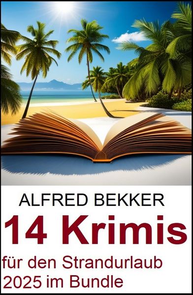 Produktbild: 14 Krimis f&uuml;r den Strandurlaub 2025 im Bundle