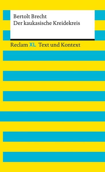 Produktbild: Der kaukasische Kreidekreis. Textausgabe mit Kommentar und Materialien