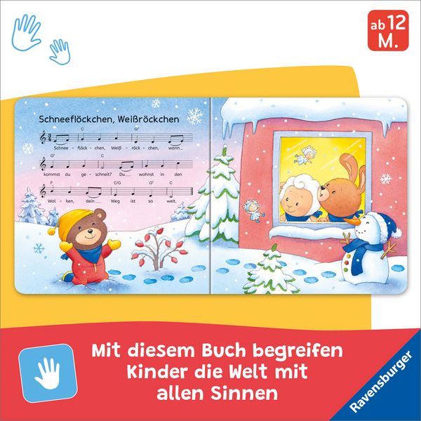 Produktbild: Ministeps: Hör rein, sing mit! Meine ersten Jahreszeiten-Lieder