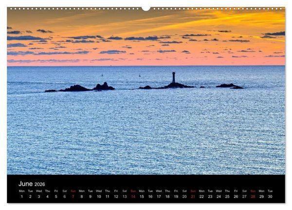 Produktbild: A Journey through the United Kingdom (High Quality Premium Wall Calendar 2026 DIN A2 landscape),CALVENDO 12 Month Wall Calendar