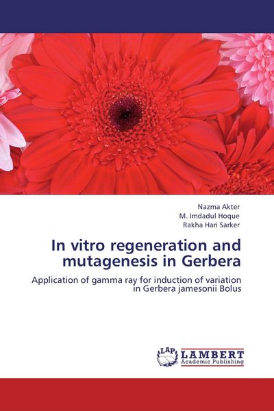 Produktbild: In vitro regeneration and mutagenesis in Gerbera