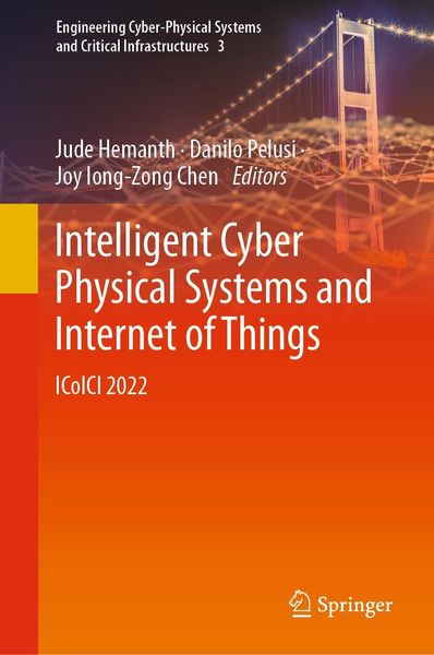 Produktbild: Intelligent Cyber Physical Systems and Internet of Things