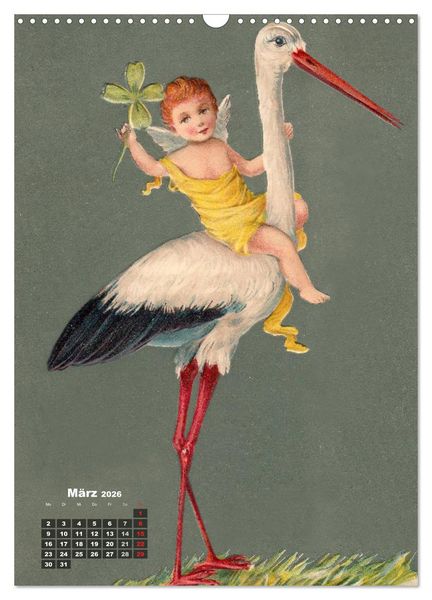 Produktbild: Engel (Wandkalender 2026 DIN A3 hoch), CALVENDO Monatskalender