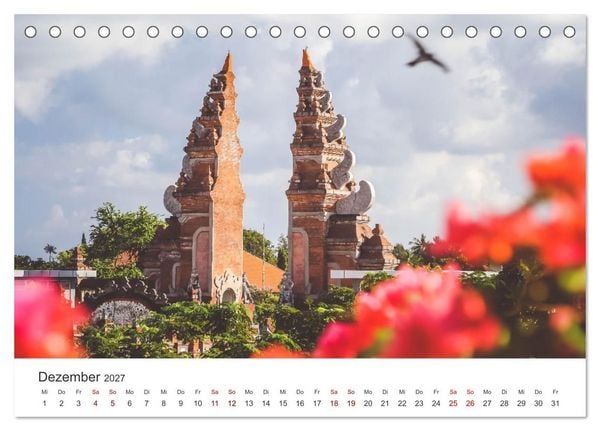 Produktbild: Indonesien - Ein atemberaubender Inselstaat. (Tischkalender 2027 DIN A5 quer), CALVENDO Monatskalender