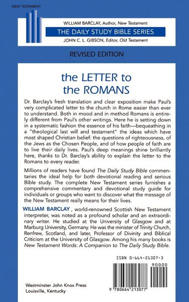 Produktbild: The Letter to the Romans