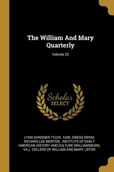 Produktbild: The William And Mary Quarterly; Volume 22