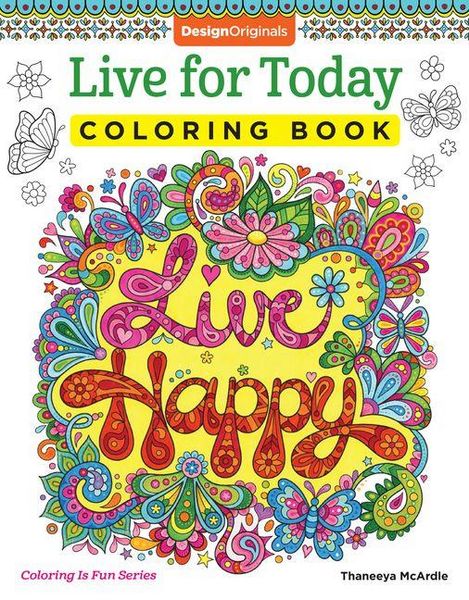 Produktbild: Live for Today Coloring Book