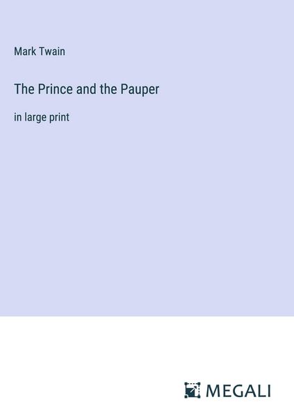 Produktbild: The Prince and the Pauper