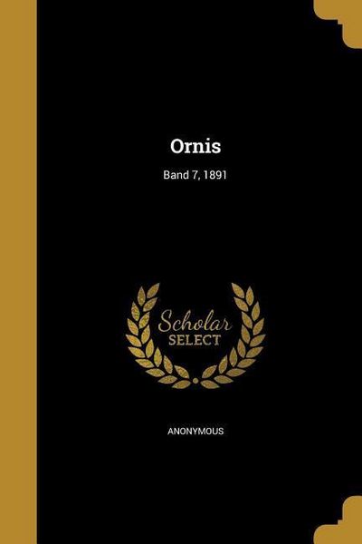 Produktbild: Ornis; Band 7, 1891