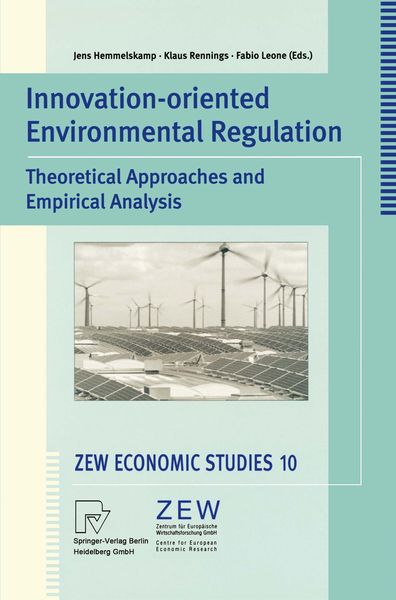 Produktbild: Innovation-Oriented Environmental Regulation