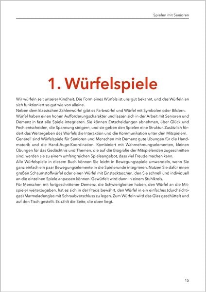 Produktbild: Spielen mit Senioren (Band 1)