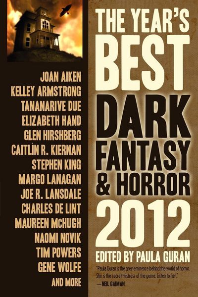 Produktbild: The Year's Best Dark Fantasy & Horror, 2012 Edition