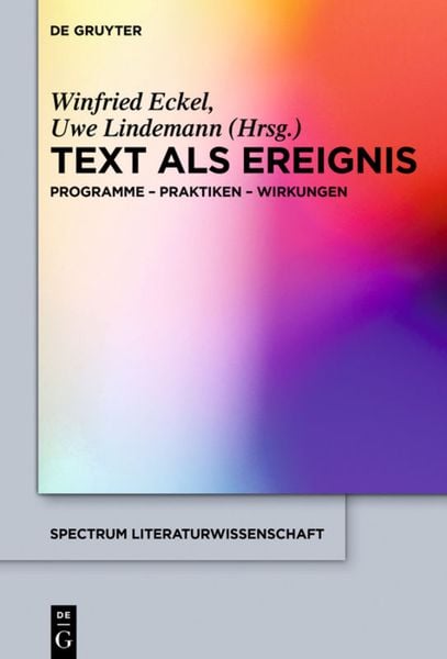 Produktbild: Text als Ereignis