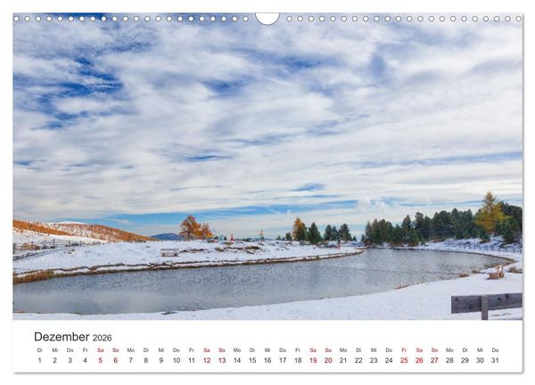 Produktbild: Bezaubernde Bergseen (Wandkalender 2026 DIN A3 quer), CALVENDO Monatskalender