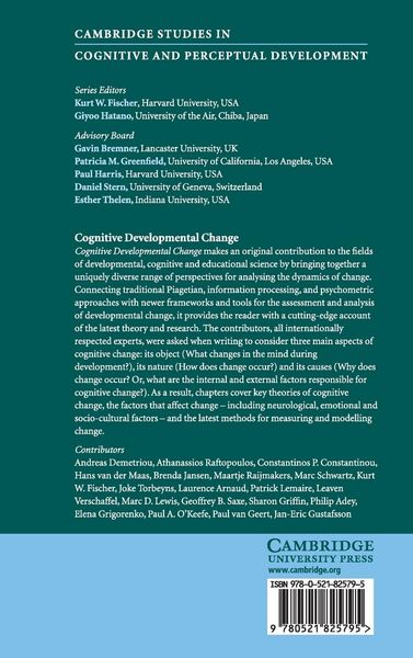 Produktbild: Cognitive Developmental Change