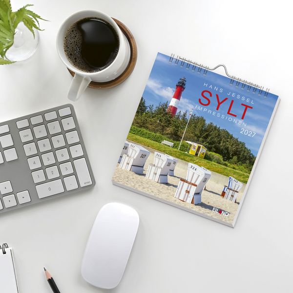 Produktbild: Sylt Impressionen Postkartenkalender 2027