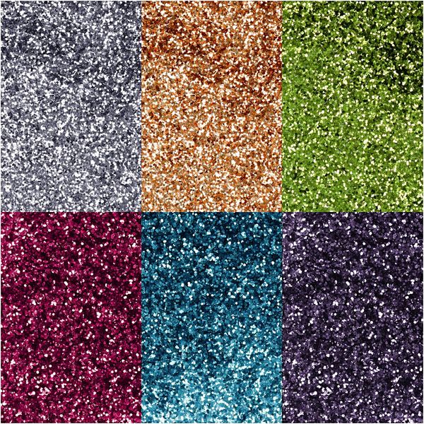 Produktbild: Creativ Company Bio Sparkles, sortierte Farben, 6x7 ml