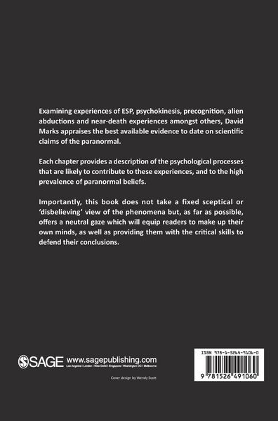 Produktbild: Psychology and the Paranormal