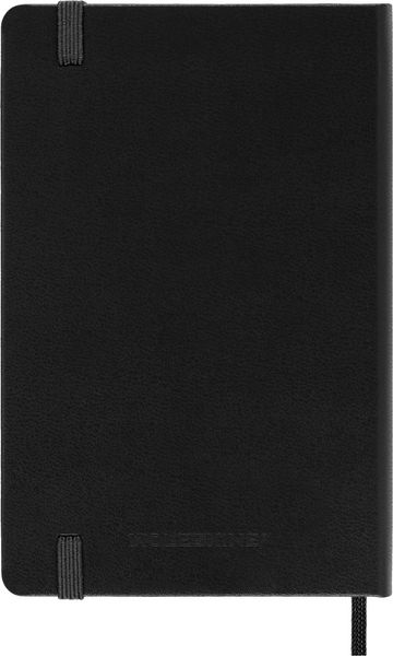Produktbild: Moleskine Notizbuch, Pocket/A6, Kariert, Fester Einband, Schwarz