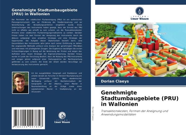 Genehmigte Stadtumbaugebiete (PRU) in Wallonien, Taschenbuch von Dorian Claeys, Verlag Unser Wissen, 9786204447858