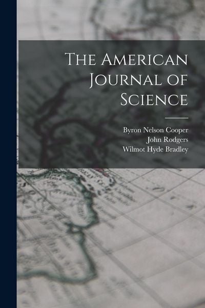 Produktbild: The American Journal of Science
