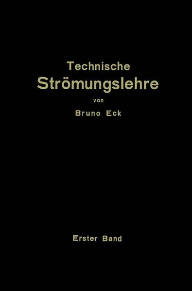 Produktbild: Einf&uuml;hrung in die technische Str&ouml;mungslehre