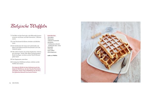 Produktbild: Unsere besten Waffeln - S&uuml;&szlig; und herzhaft.