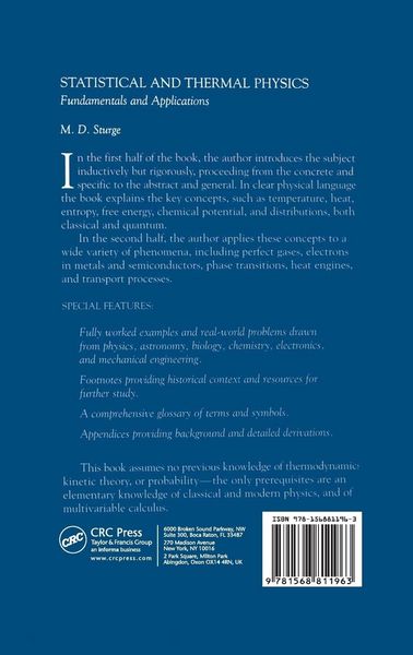Produktbild: Statistical and Thermal Physics