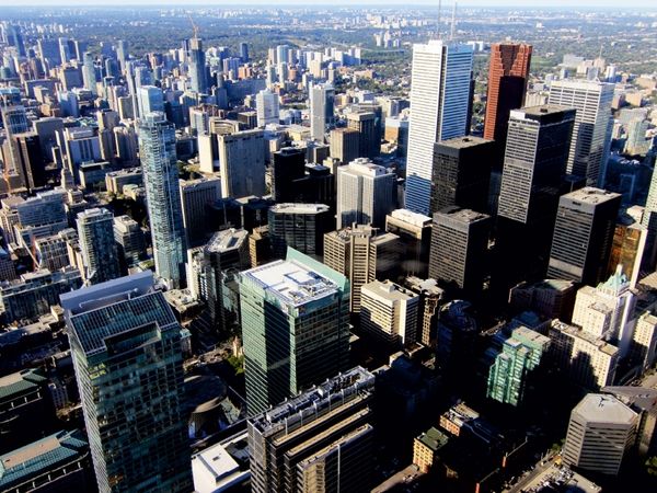 Produktbild: CALVENDO Puzzle Blick vom CN - Tower | 1000 Teile Lege-Gr&ouml;&szlig;e 64x48cm Foto-Puzzle f&uuml;r gl&uuml;ckliche Stunden