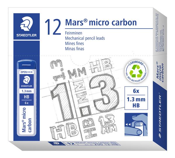 Produktbild: STAEDTLER Dbs Mine Hb 1,3mm