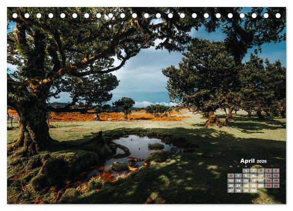 Produktbild: Trauminsel Madeira (Tischkalender 2026 DIN A5 quer), CALVENDO Monatskalender