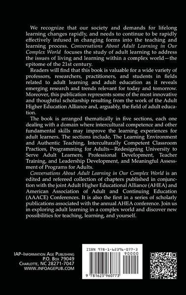 Produktbild: Conversations about Adult Learning in Our Complex World (Hc)
