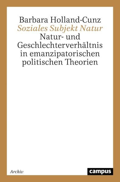 Produktbild: Soziales Subjekt Natur