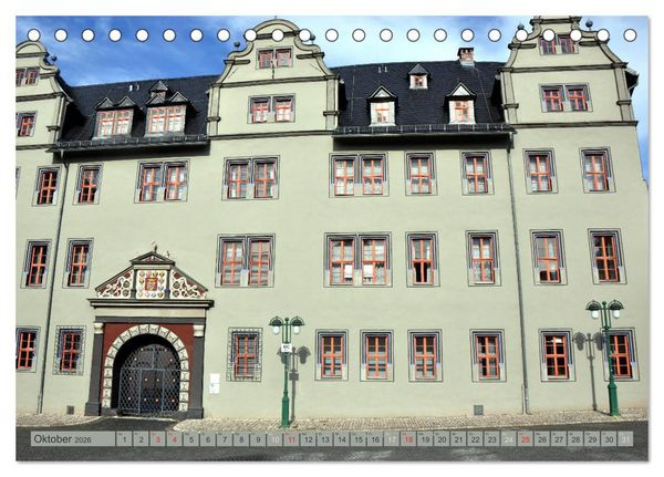 Produktbild: Weimar - Dichterstadt (Tischkalender 2026 DIN A5 quer), CALVENDO Monatskalender