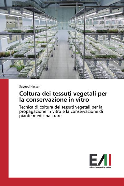 Produktbild: Coltura dei tessuti vegetali per la conservazione in vitro