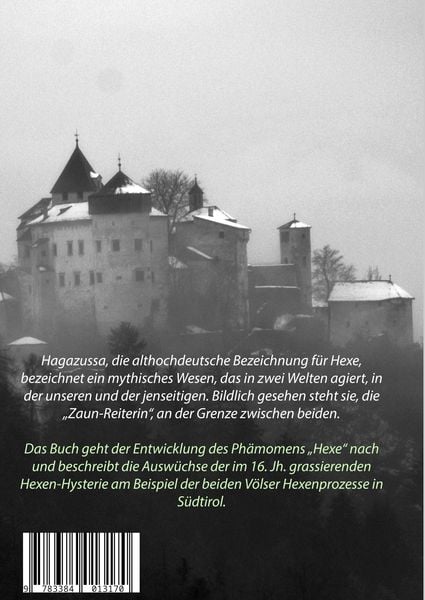 Produktbild: Hagazussa. Die Zaunreiterin