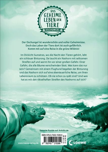 Produktbild: Das geheime Leben der Tiere (Dschungel) - Das r&auml;tselhafte Nashorn